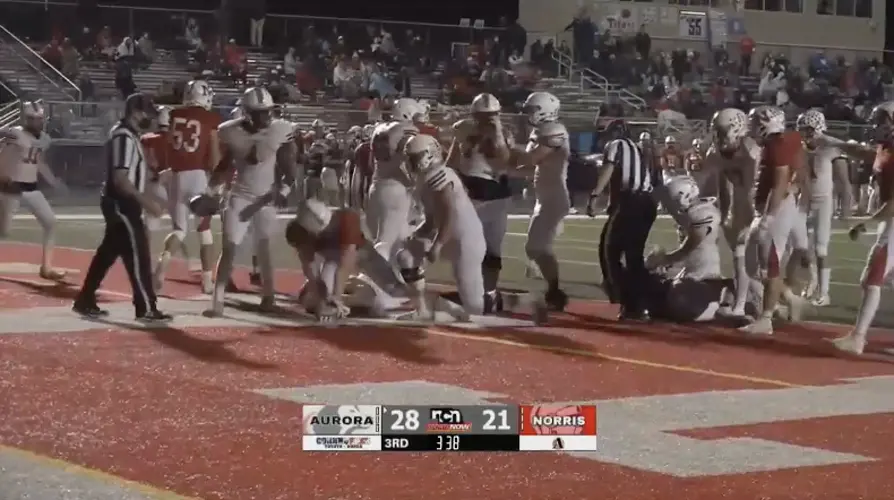 Owens runs for 4 TDs in Aurora win over Norris