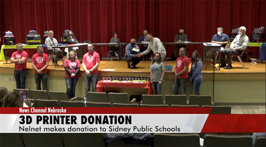 Nelnet donates 3D printers to Sidney Public Schools