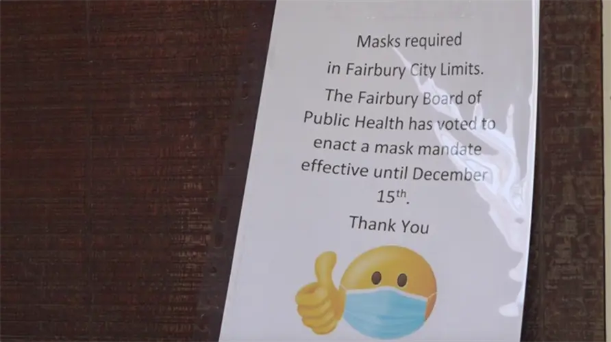 Fairbury Board of Health passes mask mandate