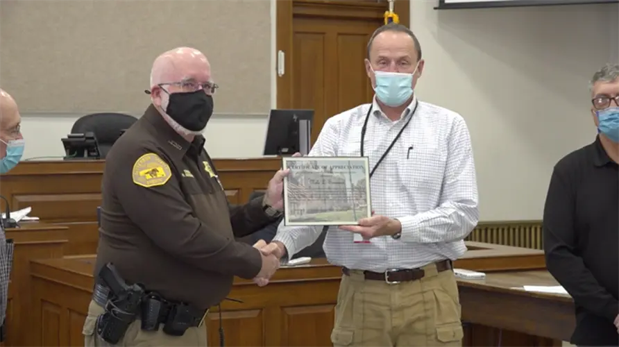 Outgoing Sheriff named Jefferson County Veteran of the Month