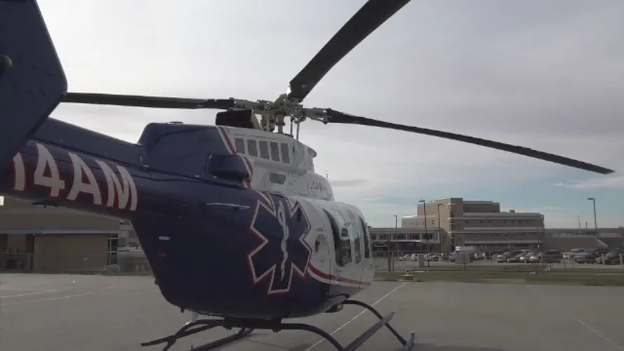 Air Ambulance Calls Double