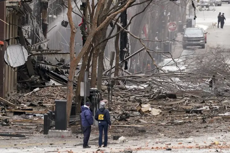 Downtown explosion rocks Nashville on Christmas