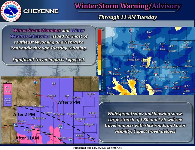 Interstate 80 to be impacted by winter storm system this week