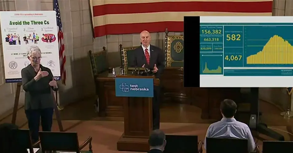 Nebraska moves to green level of statewide Directed Health Measure