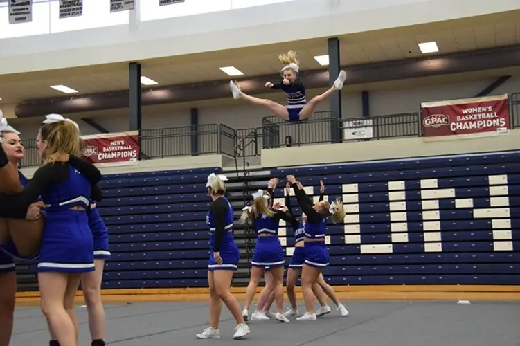 Peru State Cheer Team Sixth in Concordia Invite
