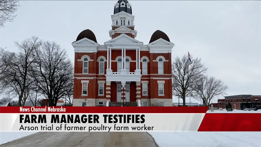 Former Farm Manager testifies in trial surrounding Tecumseh poultry barn fire