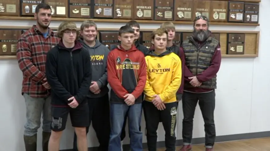 Leyton wrestler heads to Omaha to compete for championship