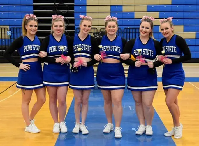 Peru State Recognizes Cheer Seniors