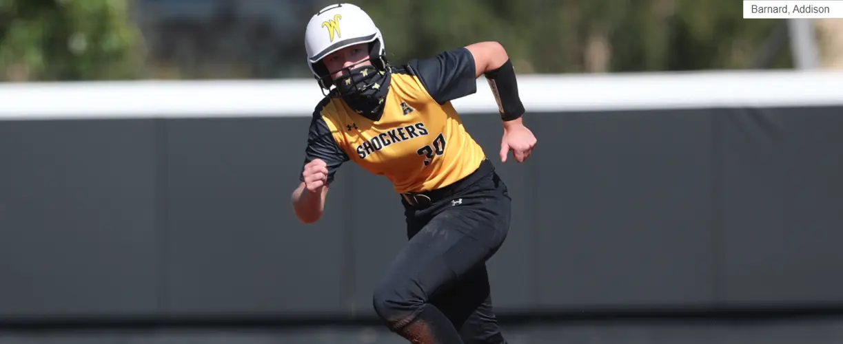 No Shocker here.....Addison Barnard on a tear with the bat, for Wichita State