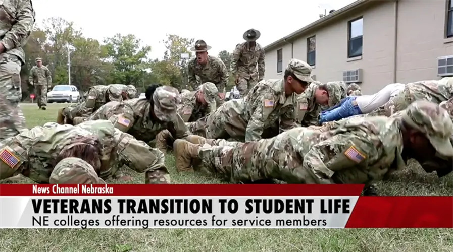 Veterans transitioning to student life