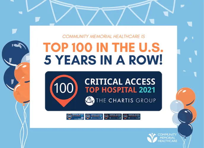 Community Memorial Healthcare named top 100 hospital again