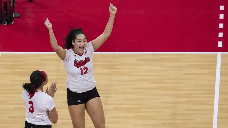 Nebraska beats Texas State, advances to round of 16 for 9th straight year