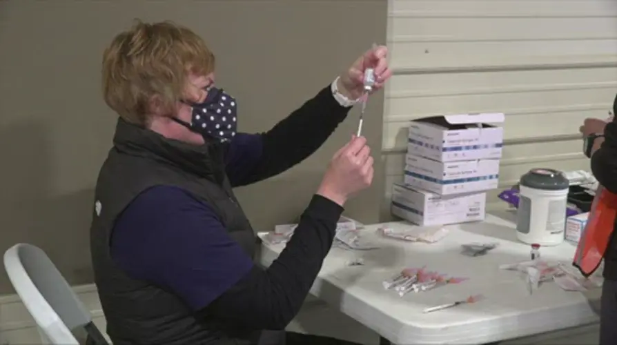 Pace of virus vaccinations slows across Nebraska