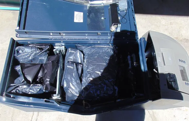 Troopers locate over 400 lbs. of marijuana located inside ATMs, safe