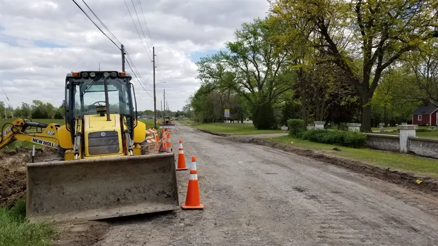Beatrice West Scott Street, bridge railing projects going well