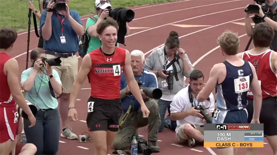 VIDEO: Connor Bradley of Southern wins three gold medals