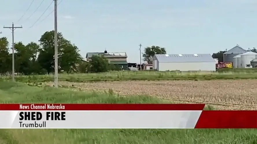 Multiple buildings destroyed by fire in south central Nebraska