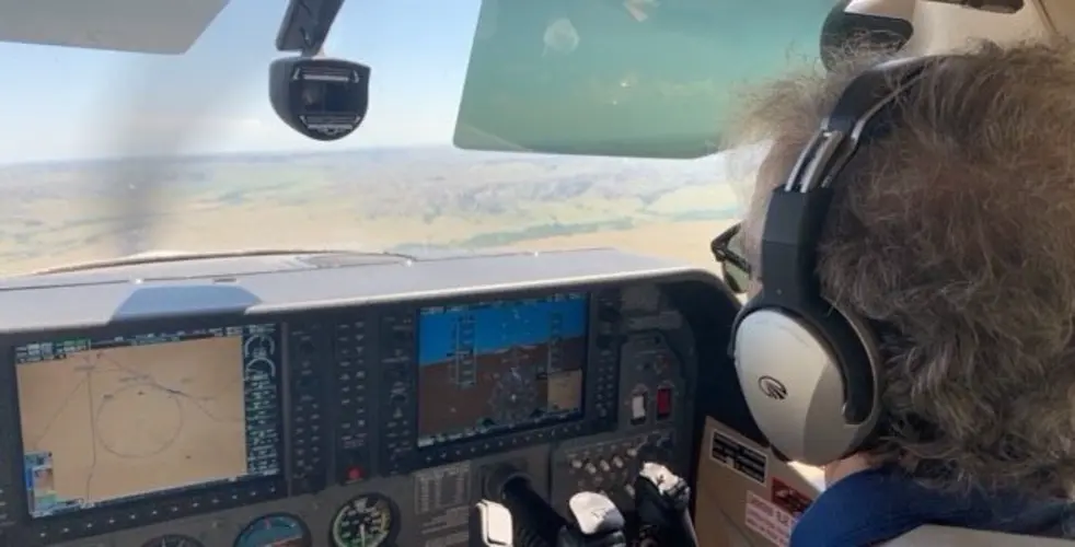 Civil air patrol flights spot wildfires in northern Nebraska