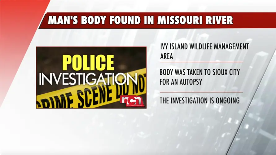 Man's body found in Missouri River