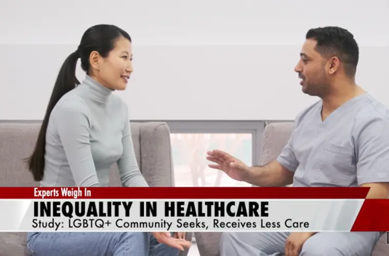 Health discrepancies in LGBTQ+ community