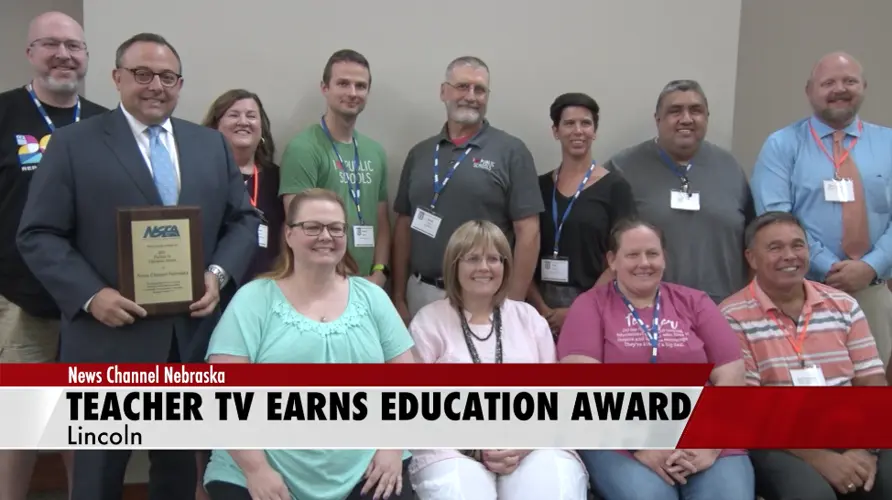 News Channel Nebraska awarded as a Champion of Education