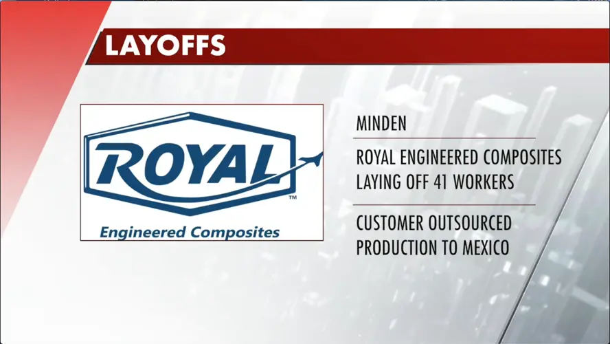 Royal Engineered Composites to layoff 41 employees