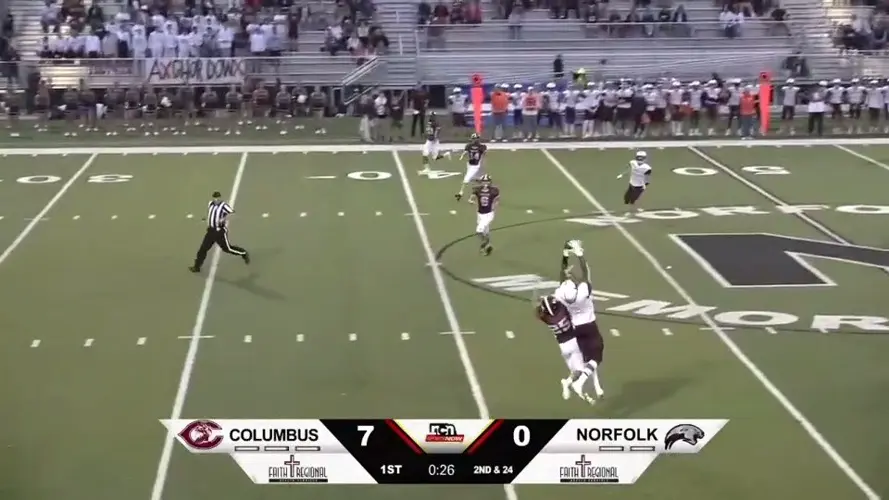 Columbus dominates first half and cruises to Maroon Cup win