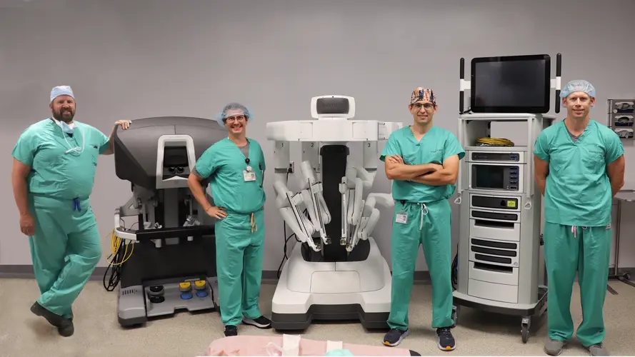 CCH completes first surgery using robotic system