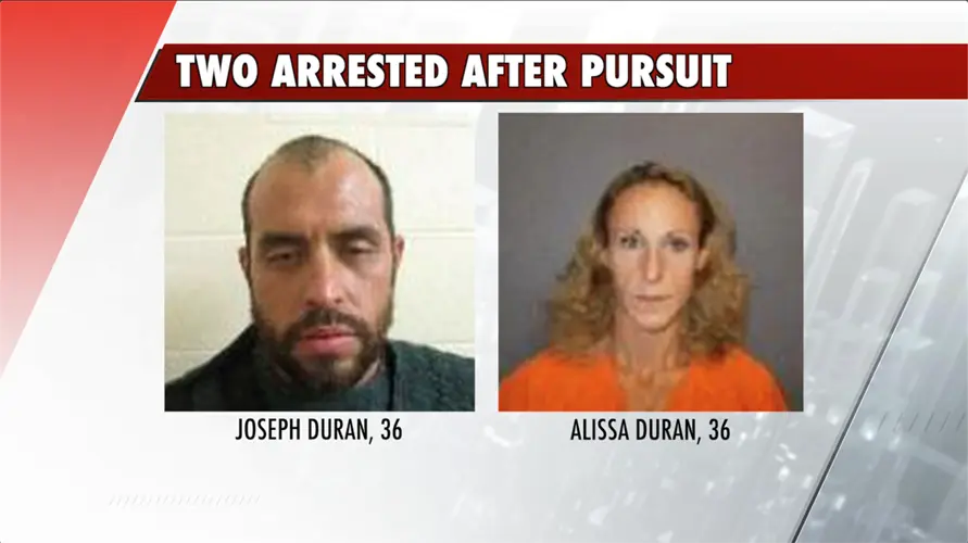 High speed pursuit leads to two facing numerous charges