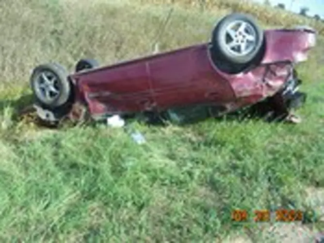 Teen injured in Monday rollover crash