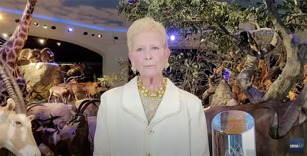 Mary Cabela honored with NRA Lifetime Achievement Award