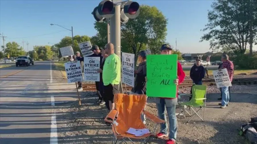 Striking Kellogg’s workers to get 3% raises in new contract