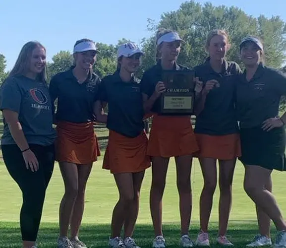 Beatrice Lady Orange follow conference title with district golf championship
