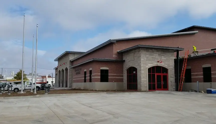 Opening of new fire station for Beatrice, drawing near