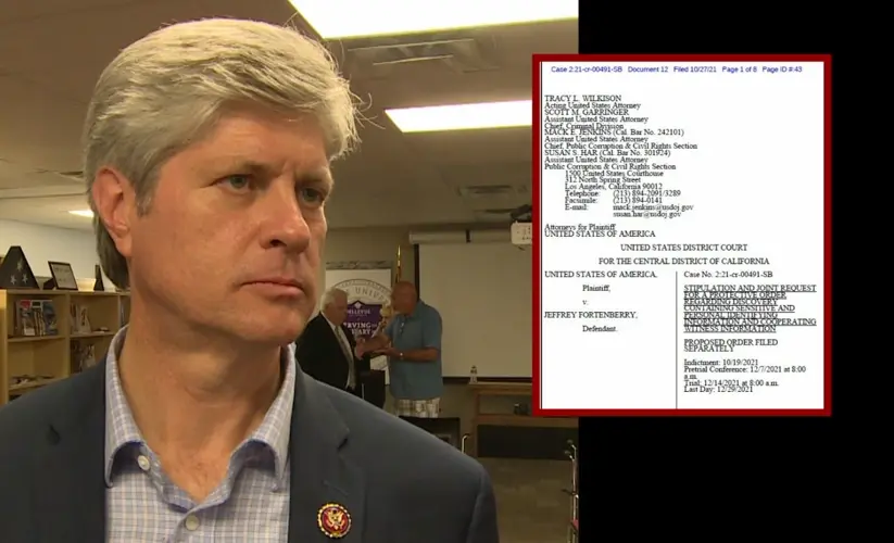 Twist in Fortenberry case: Can't be 'left alone' with sensitive information