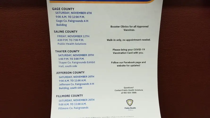 Series of Covid vaccine booster clinics kicks off Saturday