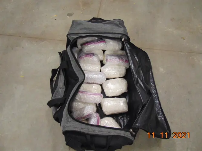 Hamilton County traffic stop leads to discovery of 33 lbs. of meth