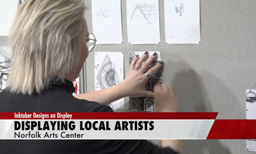 New drawings on display at Norfolk Arts Center