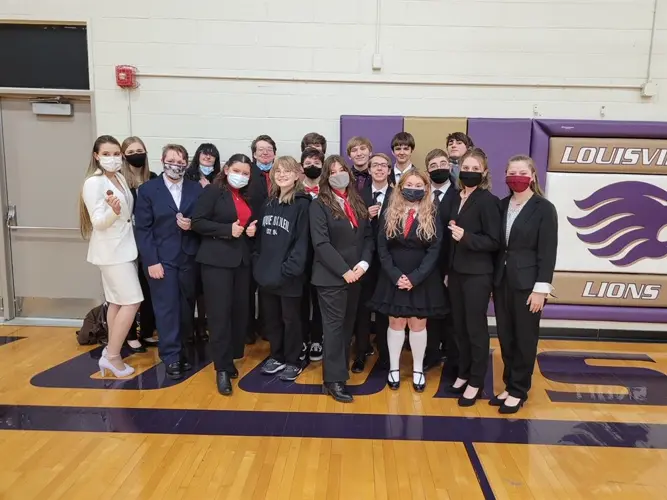 Nebraska City speech places five at Louisville meet