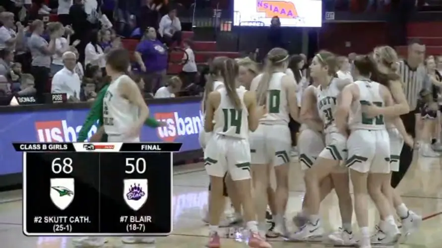 Skutt girls take down Blair, advance to Class B Semis