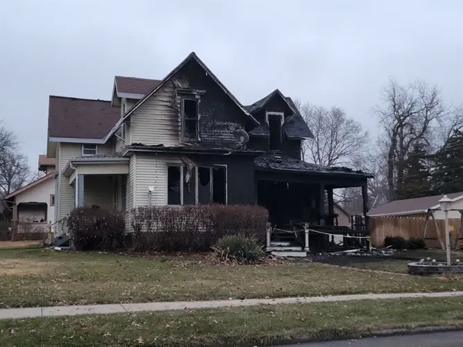 Christmas Morning House Fire In Beatrice