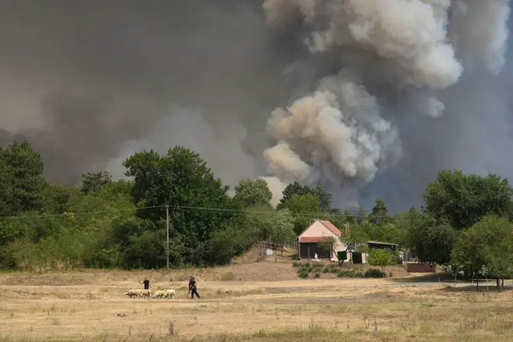 Serbia races to contain wildfires as Europe’s blistering heat wave grips the Balkans