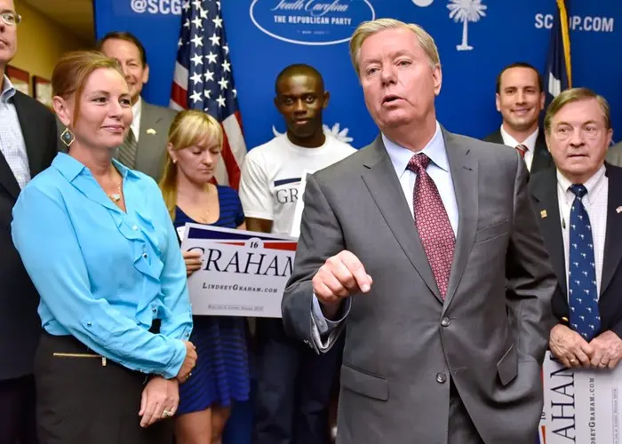 Who is Darline Graham Nordone, Sen. Lindsey Graham's sister?