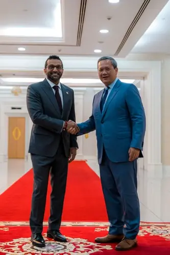 FBI chief hold talks in Cambodia over closer security cooperation to combat online scam crimes