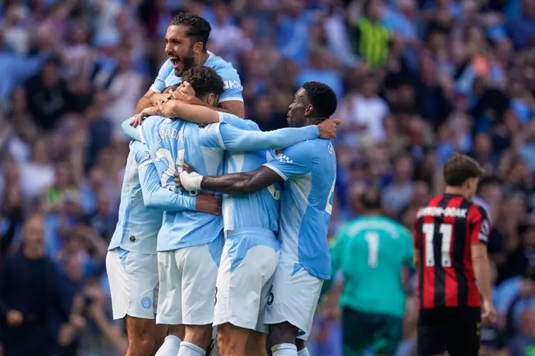 Premier League: Maresca enjoys 'perfect day' as Man City rallies late for win, Brighton routs Villa