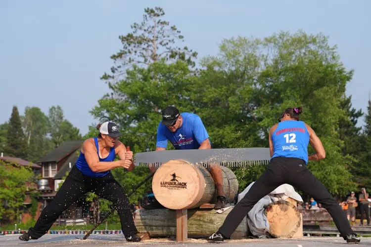 3 women's world records set at the annual Lumberjack World Championships in Wisconsin
