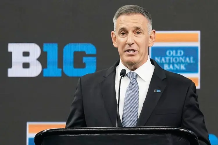 Big Ten plans to address eligibility after TE waived by NFL team intends to join LSU, AP source says