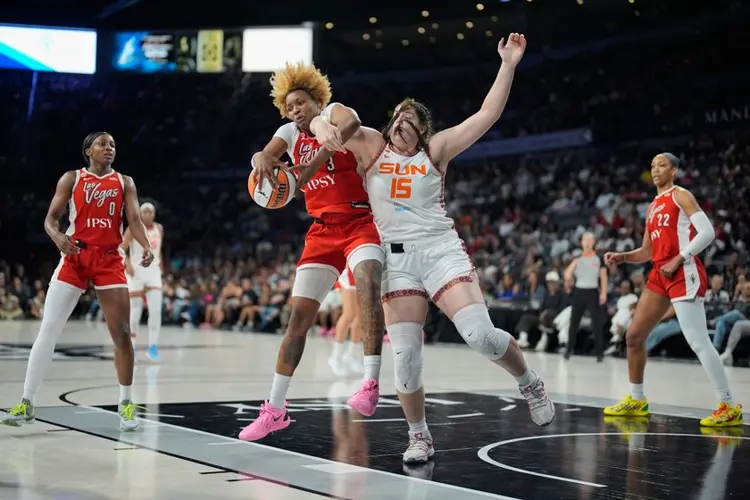 Las Vegas Aces lose NaLyssa Smith for season to injury, a major blow to WNBA champs' repeat hopes