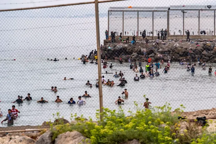 A 'harsh' first ruling in Morocco after Ceuta surge with 7 taxi drivers jailed, union says