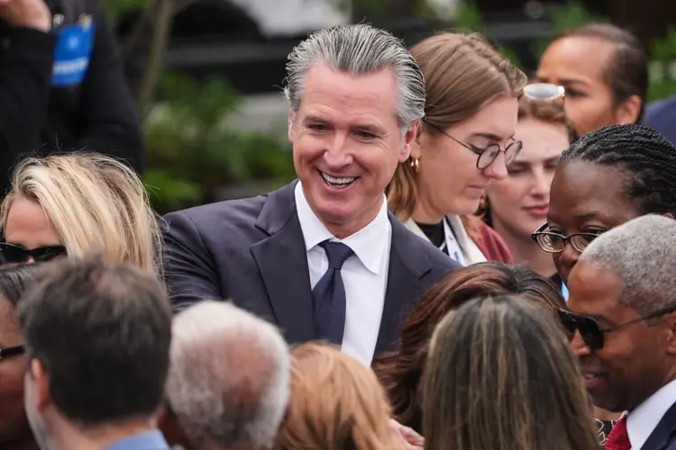 Newsom urges a national 'billionaires' tax' while fighting one in California
